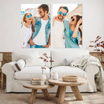 cadre photo mural moderne adhésif blanc photographies personnes 20x30 30x40 40x50 40x60 50x70