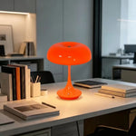 lampe table led orange moderne touch control rechargeable usb couleurs réglables chambre decoration
