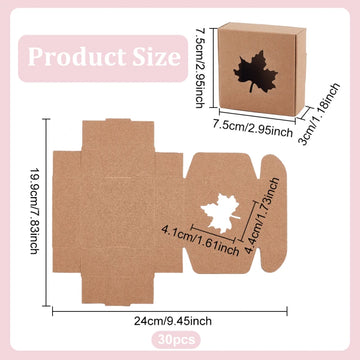 boîtes cadeaux kraft fenêtre transparente simple rustique mariage anniversaire fêtes 10cm 10cm 3cm