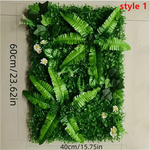 panneau végétal artificiel herbe feuilles fleurs moderne décoration extérieur opacité vert maison