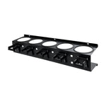 support mural bouteilles nettoyant noir clips rangement garage organisation outils