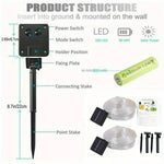 guirlande lumineuse solaire led multicolore moderne 7m 50leds 12m 100ledsextérieur festive decoration noel