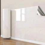 papier peint marbre blanc gris moderne adhésif décoration chambre salon diy pvc auto collant