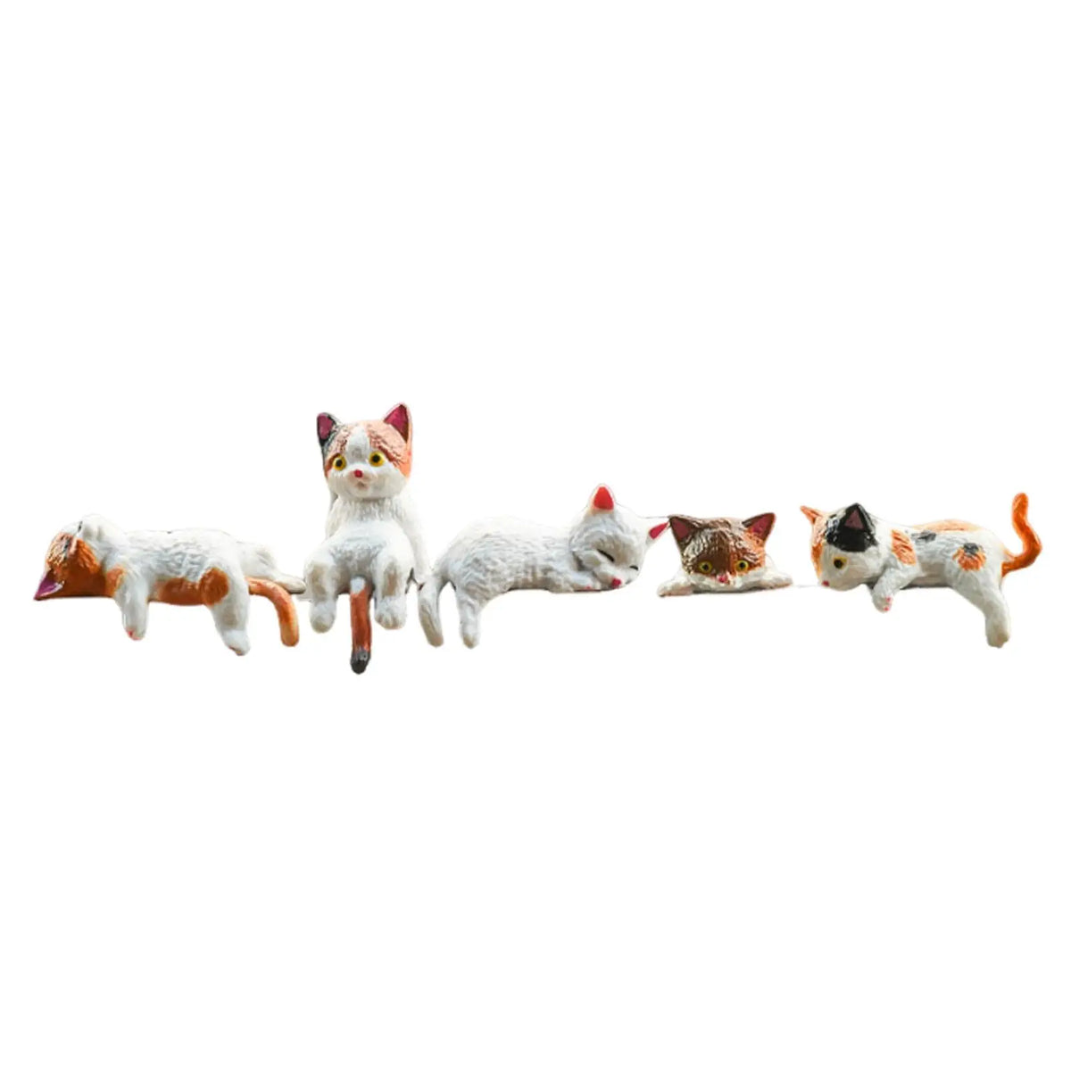 figurines chats décor animaux miniature ornement monitor décoration table cadeau