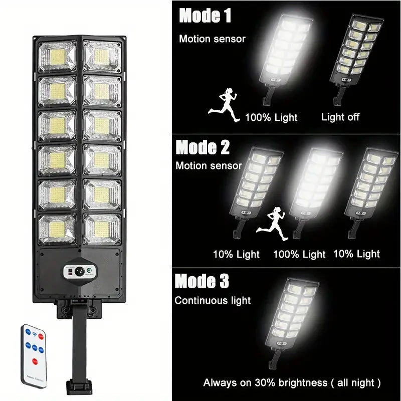 Lampe extérieure solaire étanche IP65