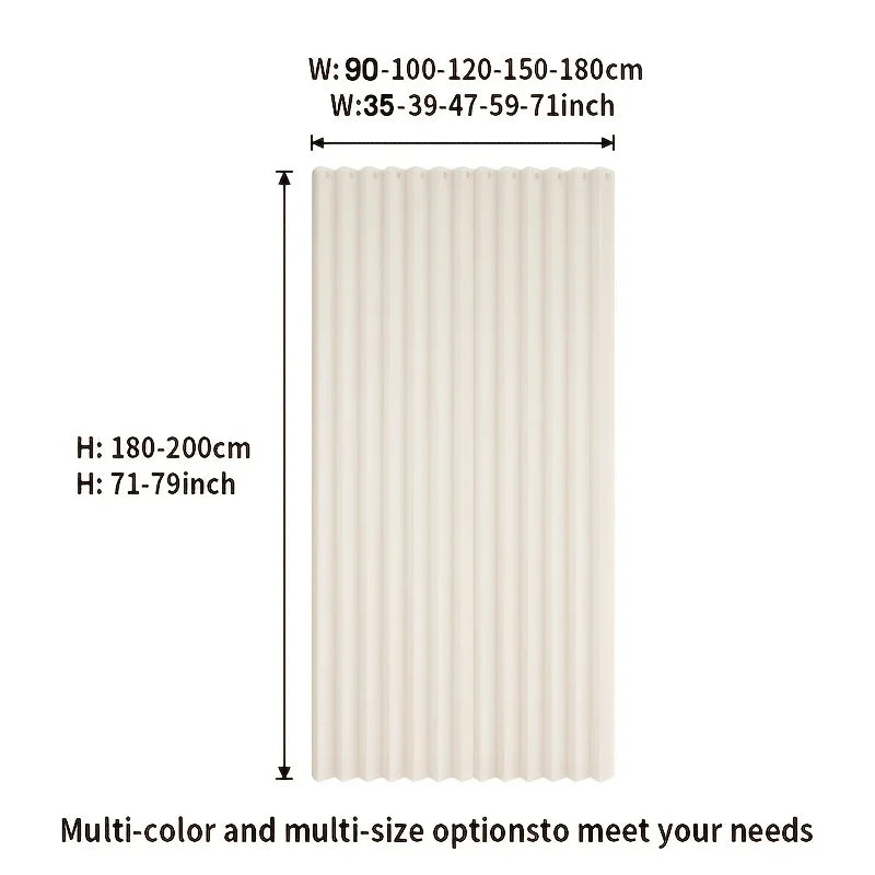 rideau plissé moderne beige bleu opacité eyelets 100x180cm 120x200cm 150x200cm