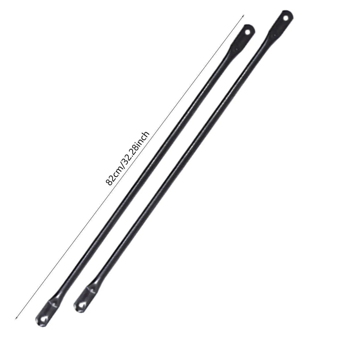 barres suspension balançoire métal noir moderne 80.5cm 90.5cm