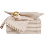 serviettes table maison restaurant lin coton 50x50cm 45x45cm rustique classique