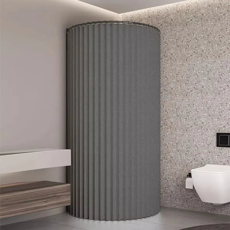 rideau douche moderne gris rose rayures opaques 80x200cm 120x200cm 180x200cm 220x200cm