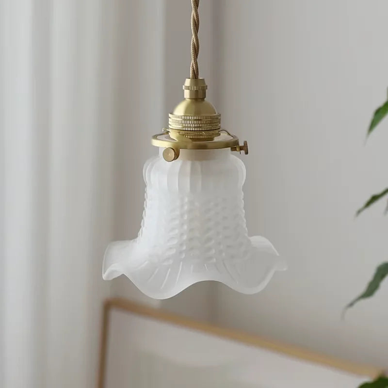 lampe suspendue blanc translucide rayures verticales classique base lampe chambre cuisine