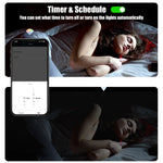 ampoules led intelligentes gu10 rgb blanc modernes controle zigbee app mobile 5w 249 2000lm