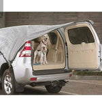 tapis protection voiture gris noir maille fine brillante moderne