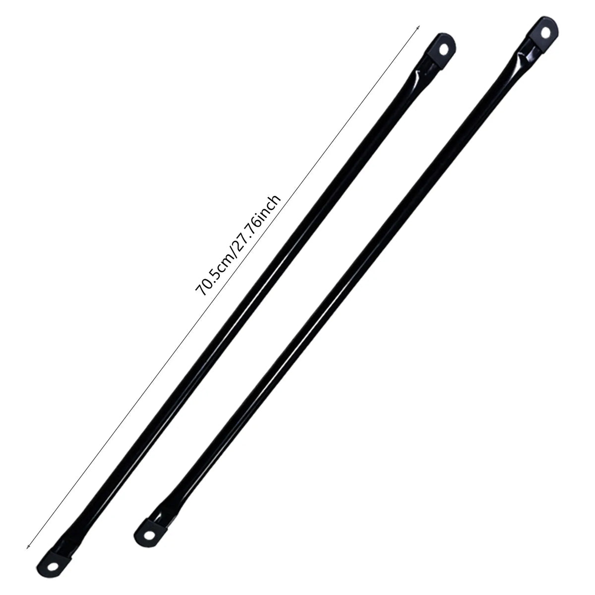 barres suspension balançoire métal noir moderne 80.5cm 90.5cm