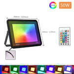 projecteur led rgb ip66 moderne adhésif noir blanc multicolore transparent