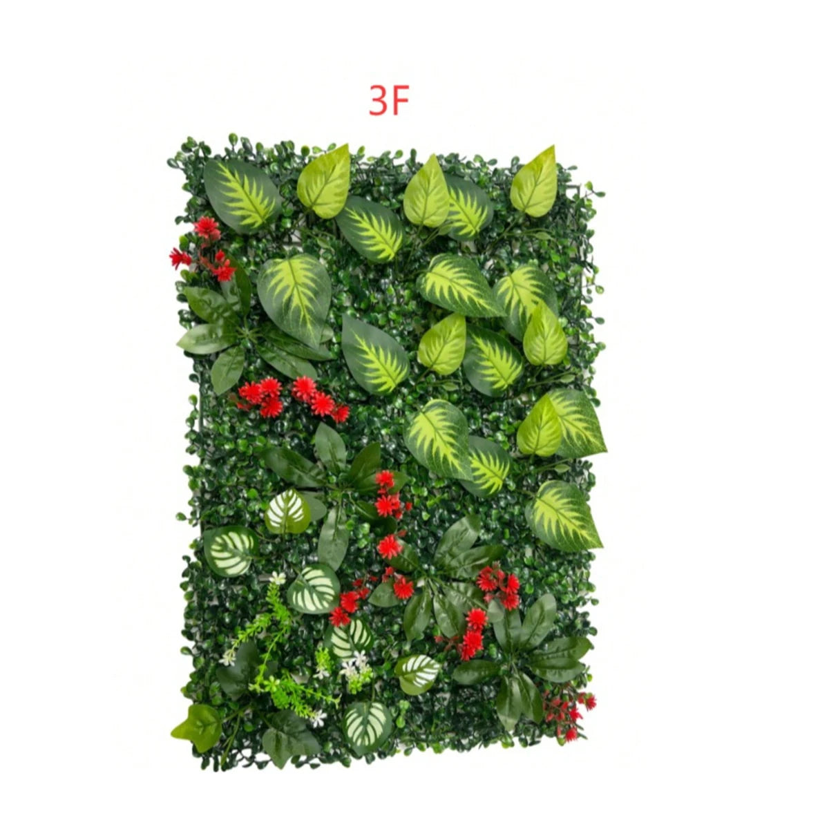 panneau végétal artificiel herbe feuilles fleurs moderne décoration extérieur opacité vert maison