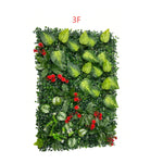 panneau végétal artificiel herbe feuilles fleurs moderne décoration extérieur opacité vert maison