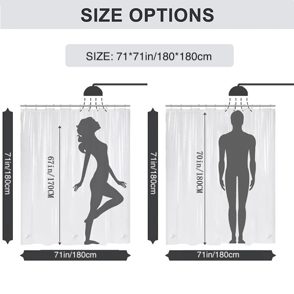 rideau douche gris clair uni moderne 180x180cm toilette éva opaque