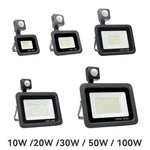 projecteur led exterieur 10w 20w 30w 50w 100w ip66 moderne sans detecteur mouvement