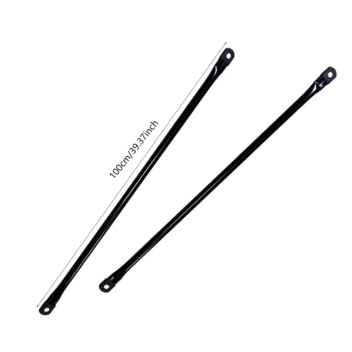 barres suspension balançoire métal noir moderne 80.5cm 90.5cm