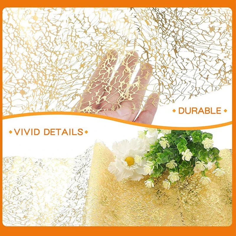 tableau decoratif doré branches transparence brillance saisonnalite mariage pâques ramadan festive