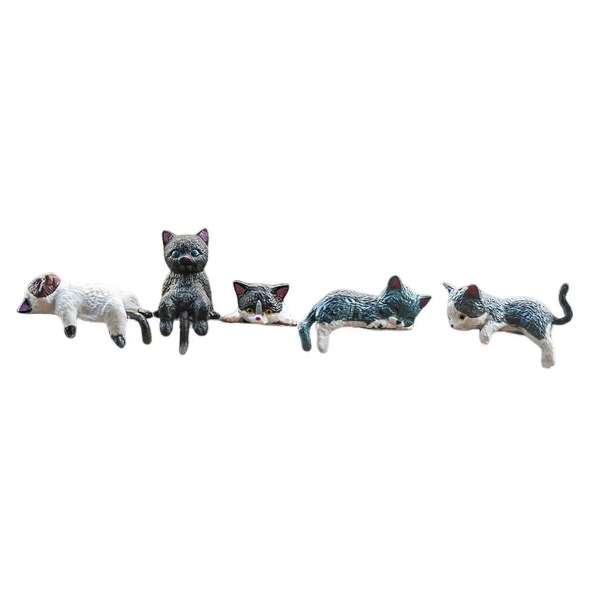 figurines chats décor animaux miniature ornement monitor décoration table cadeau