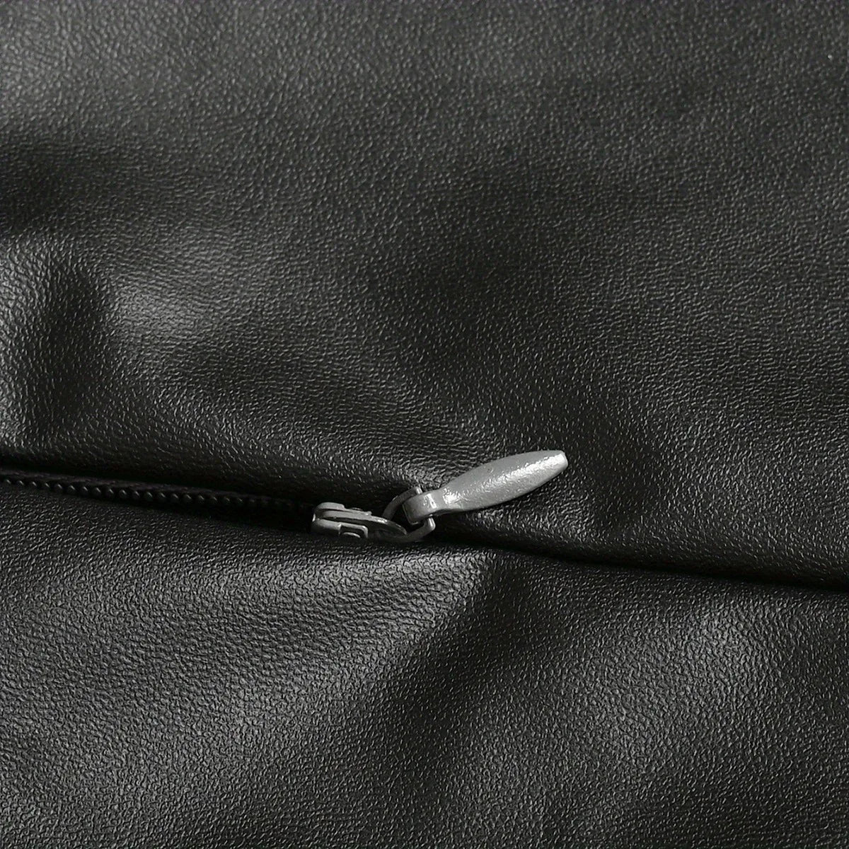 housse coussin noir texture grainée moderne adhésif lit décoration maison 50cm 30cm