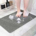 tapis douche bain antidérapant 40x60cm 50x80cm texture éponge moderne respectueux environnement easy clean