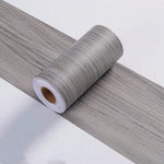 papier peint auto adhésif texture bois moderne gris clair beige noir blanc 10cm 5m