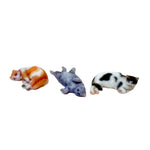 figurines chats décor animaux miniature ornement monitor décoration table cadeau