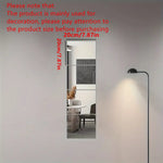 miroirs autoadhésifs argentés modernes sans verre 20cm muraux lisses opaques decoration interieur mariage pieces