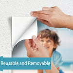 cadre photo mural moderne adhésif blanc photographies personnes 20x30 30x40 40x50 40x60 50x70
