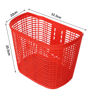 panier vélo avant clips facile porte animaux rangement camping épicerie large universal détachable