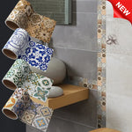 autocollant mural décoratif adhésif pvc motif géométrique moderne salon cuisine chambre maison