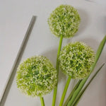 décorations solaires fleurs lumineuses vert blanc moderne extérieures jardin piquetées