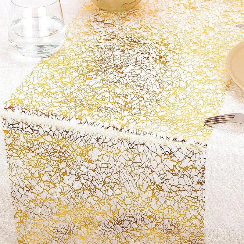 tableau decoratif doré branches transparence brillance saisonnalite mariage pâques ramadan festive