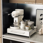 organisateur tiroir rangement vaisselle blanc moderne clips tasses capsules sucre moulu boites pots