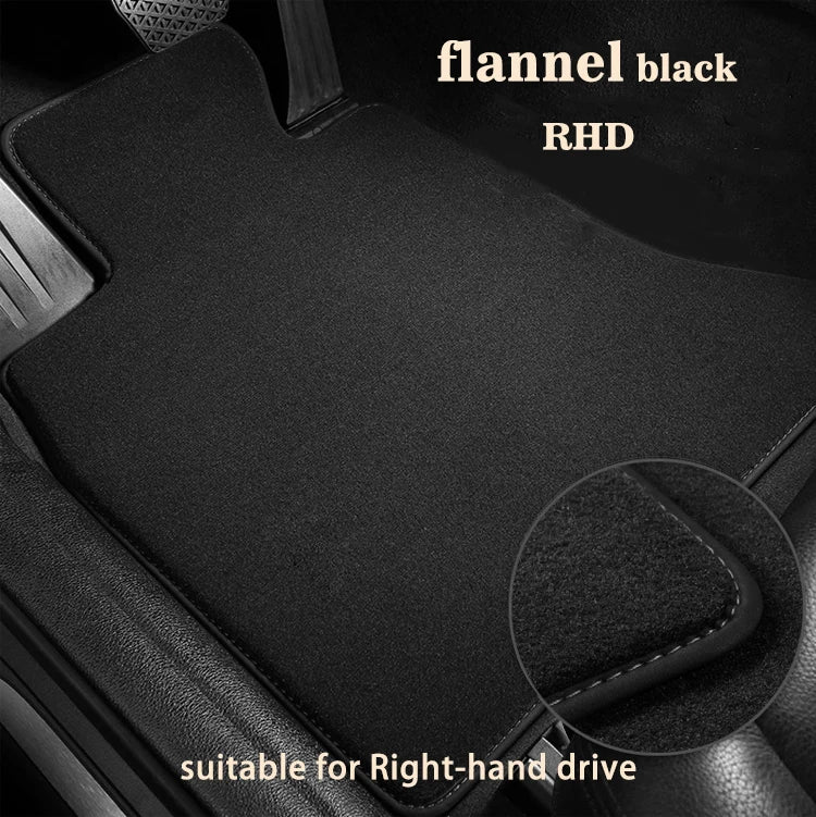 tapis sol voiture noir anti dérapant adhésif moderne 2013 2017 range rover vogue iv