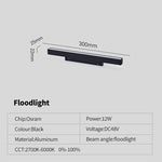 système éclairage led rail moderne noir barres lumineuses spots connecteurs dimmable 48v 220v