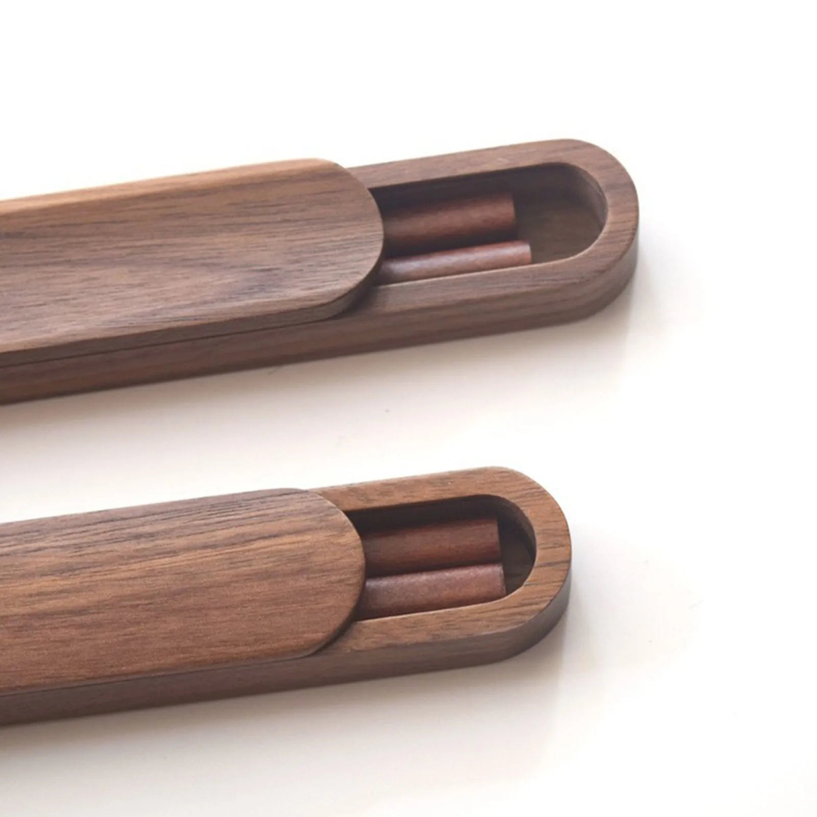 Boîte à baguettes coulissante pour repas en extérieur