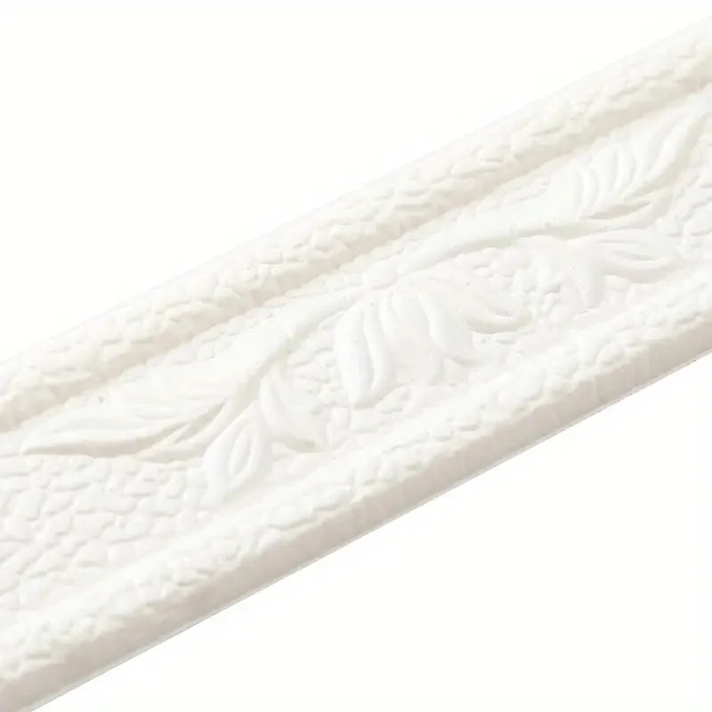 ruban décoratif floral marron beige blanc bleu adhésif pvc classique maison opacité