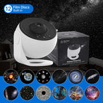 projecteur étoiles blanc noir moderne 10 films d'étoiles certification fcc rohs