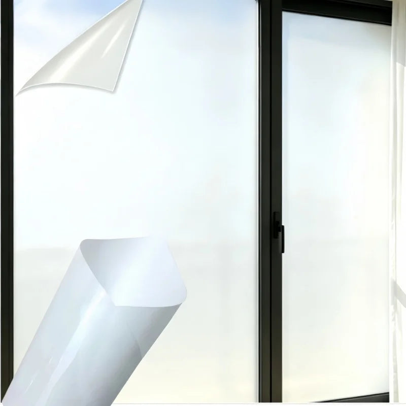 film statique blanc moderne protection uv isolation thermique froissé adhésif auto collant maison décoration