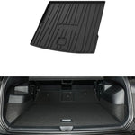 tapis sol voiture noir rayures horizontales surface rugueuse moderne résistant tapis avant arrière coffre