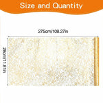 tableau decoratif doré branches transparence brillance saisonnalite mariage pâques ramadan festive