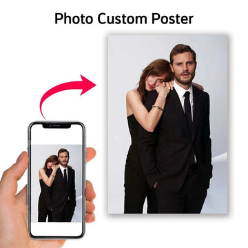 toile impression personnalisée photo personne costume moderne cadre anniversaire mariage noël famille