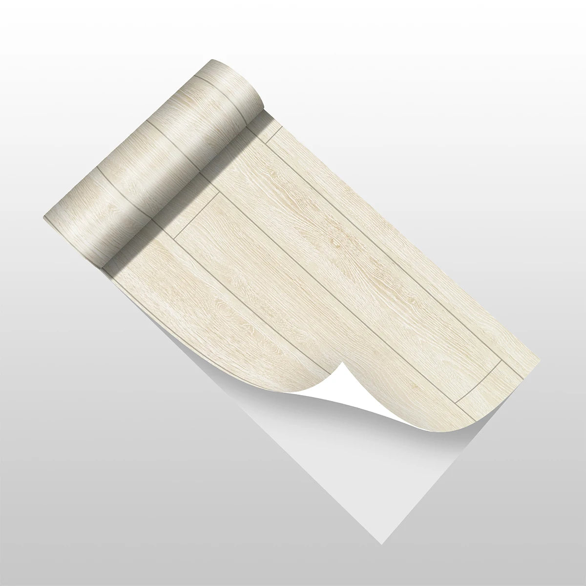 revêtement sol moderne adhésif aspect bois gris clair beige facile installer résistant lusure imperméable