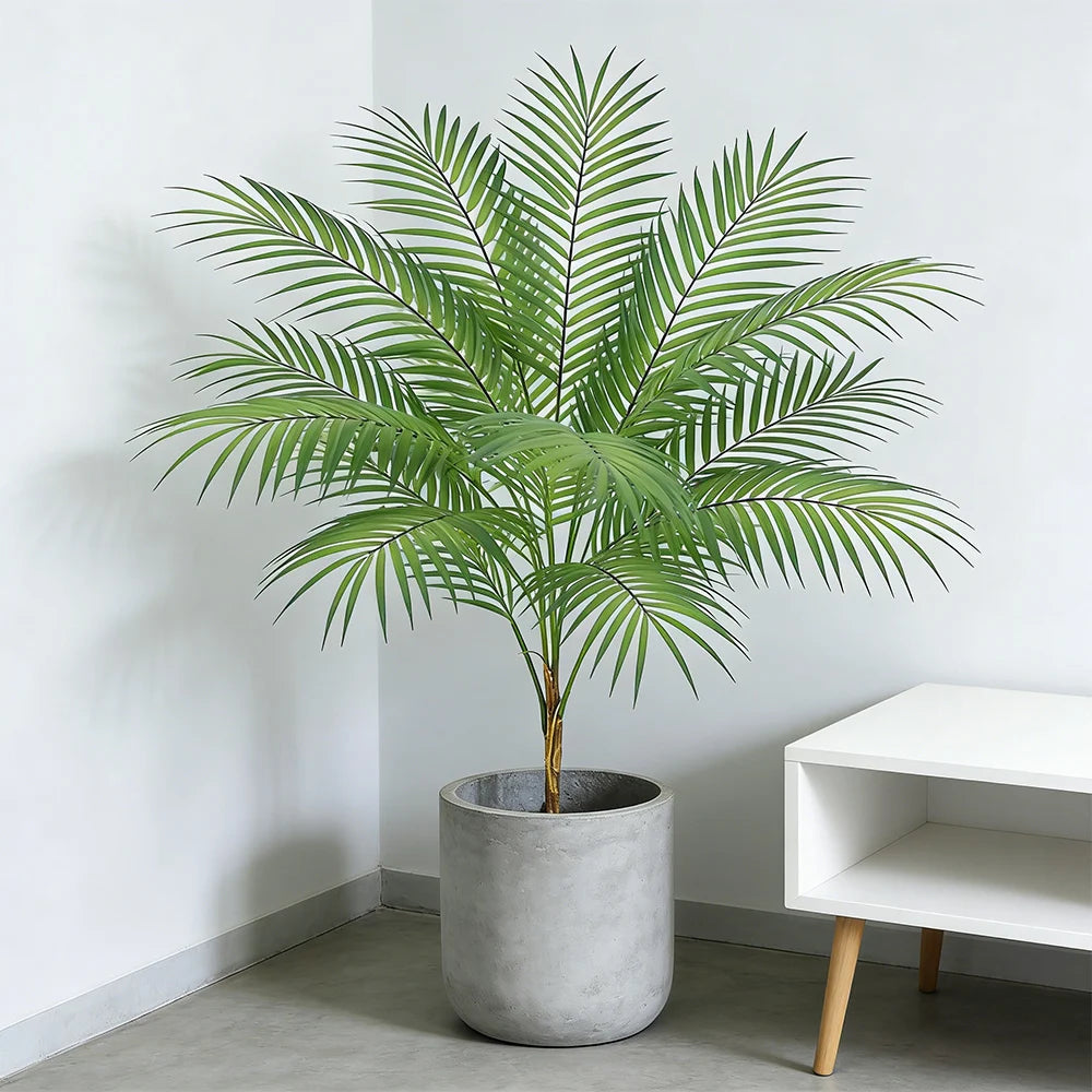 plantes artificielles décoration intérieure arbres vertes feuilles plastique moderne maison événement