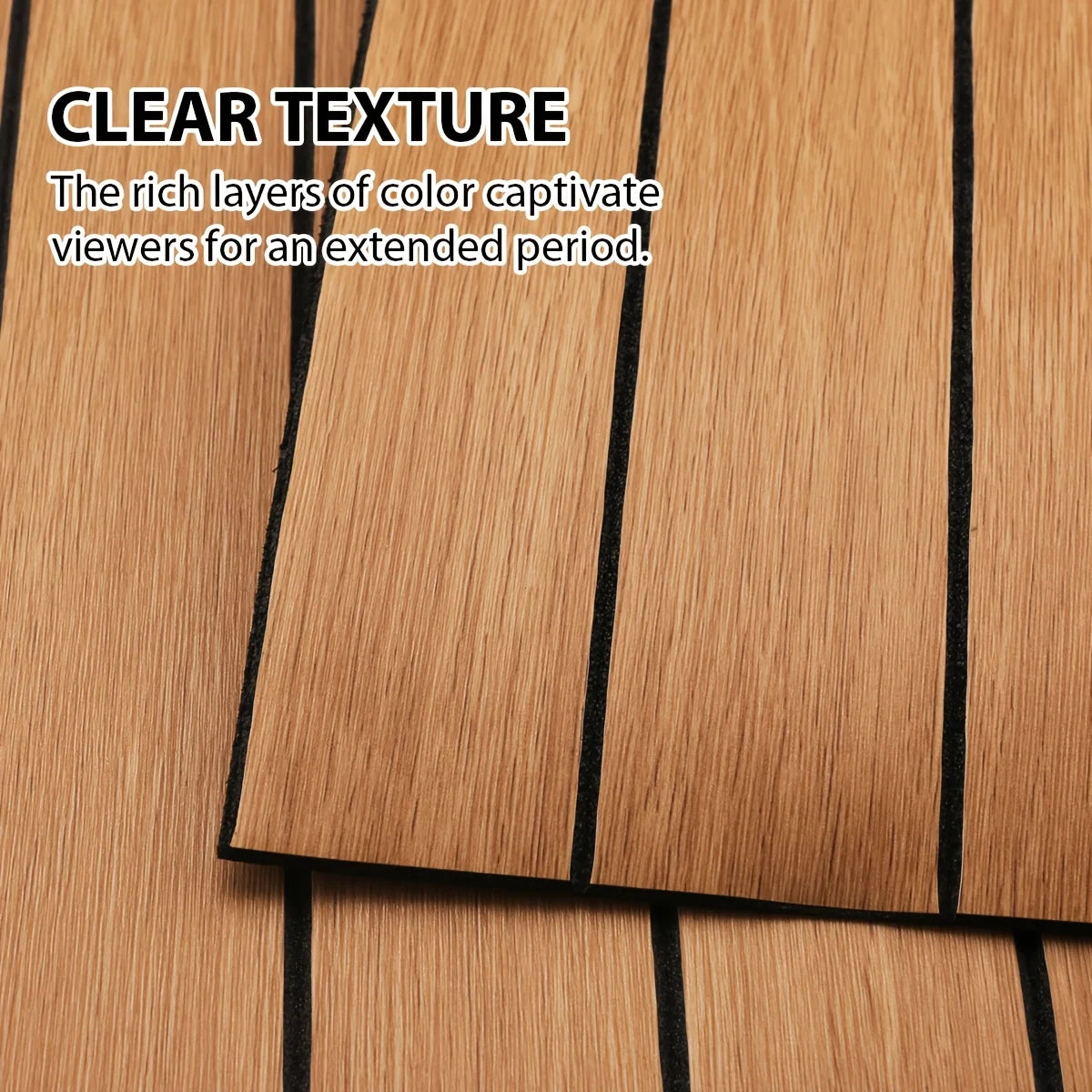 autocollants muraux 3d décollables moderne résistants l'eau l'humidité beige noir lignes verticales