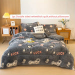 couverture hiver fleur ours mignons gris rose bleu moderne douce portable décoration noël