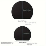 planches découper silicone flexible double face antidérapante noires modernes cuisine